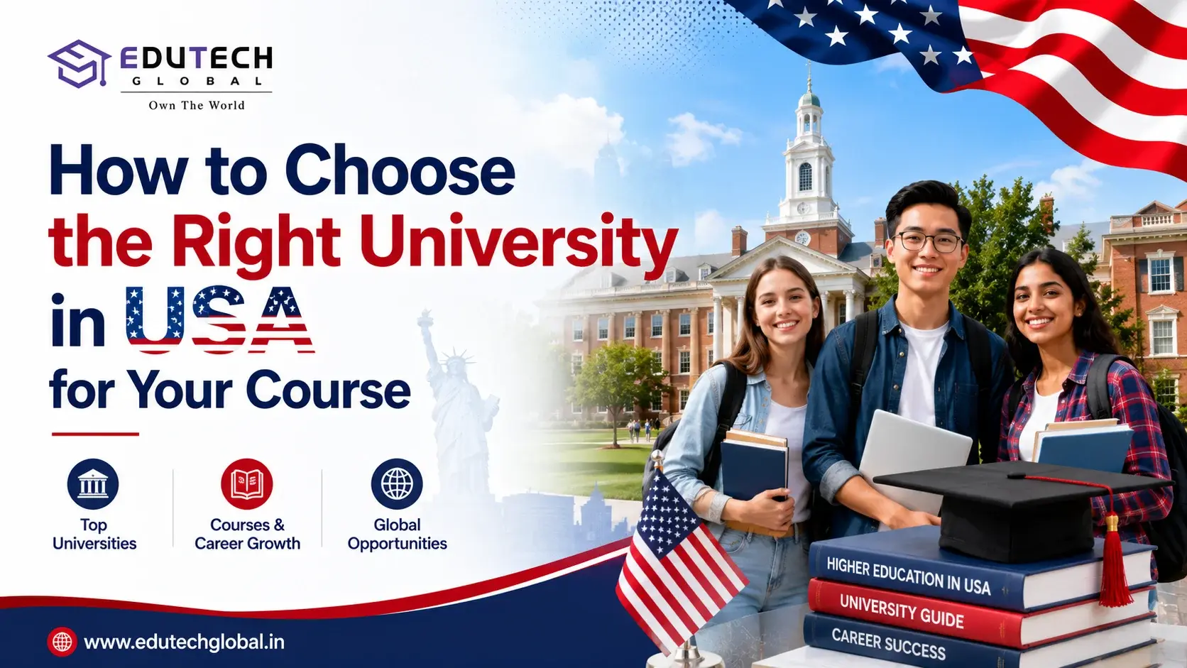 How to Choose the Right University in USA for Your Course